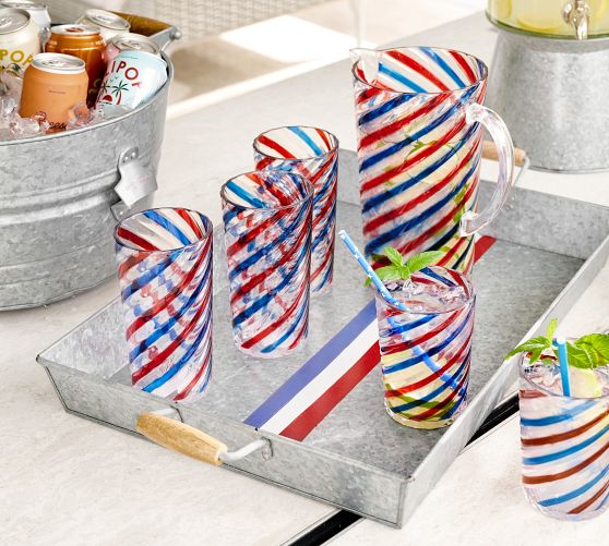 Americana Stripe Outdoor Tumblers