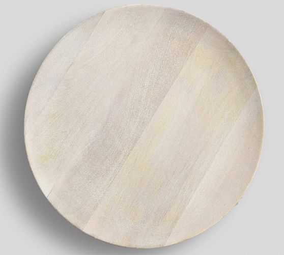 Chateau Handcrafted Acacia Wood Charger Plate