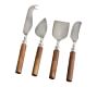 Chateau Wood Handled Cheese Knives - Set of 4