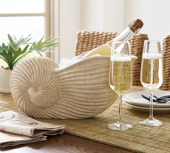 Figural Nautilus Champagne Bucket