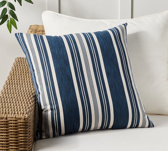 Kingston Striped Outdoor Pillow