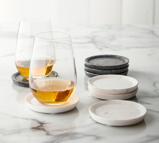 Marble Coasters - Set of 4