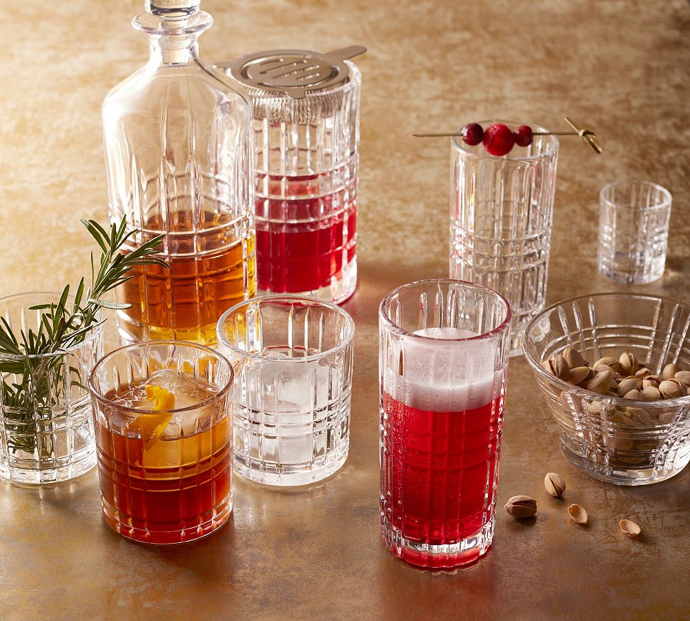 Stewart Plaid Glassware Collection